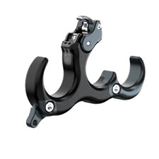 ULTRAVIEW HINGE 2 RELEASE, MATTE BLACK STAINLESS - LARGE